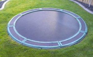 in ground trampoline