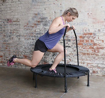 MARCY TRAMPOLINE CARDIO TRAINER WITH HANDLE review