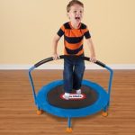 Best Indoor & Outdoor Toddler Baby Trampoline (With Bar & Net)