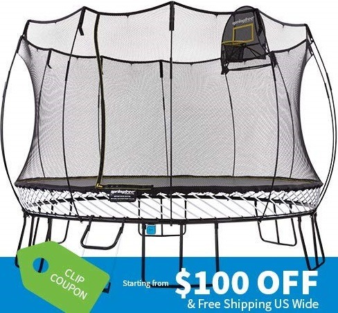 Jumbo Round Springfree Trampoline