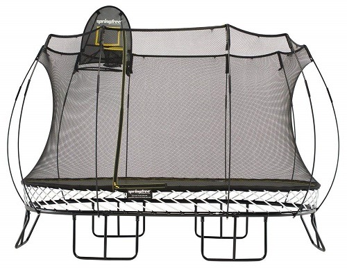 Large Oval Springfree Trampoline