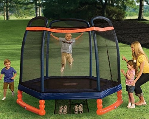 weight limit little tikes trampoline