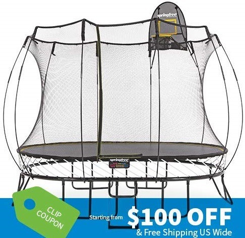 Medium Oval Springfree Trampoline