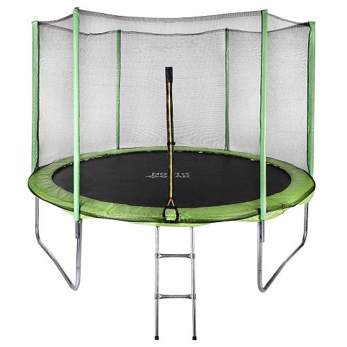 North Gear 10Ft Trampoline with Enclosure