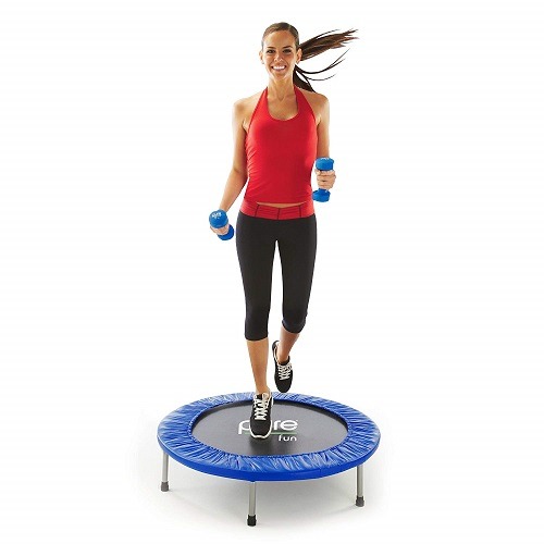 Pure Fun Mini Rebounder Trampoline review