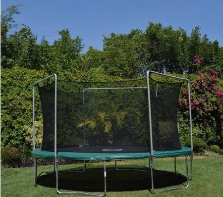 bounce pro 15ft trampoline with enclosure