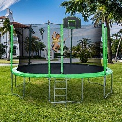Best Outdoor/Outside Trampoline With Net For Backyard & Garden