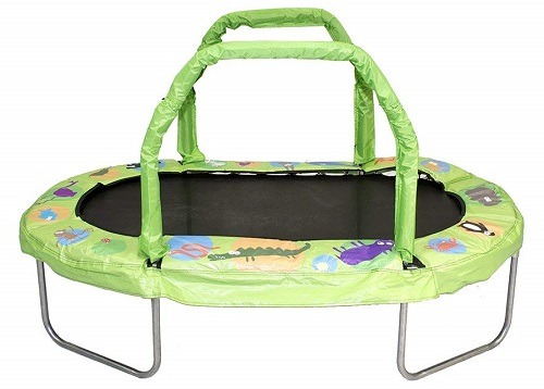 JumpKing Mini Oval Trampoline 38 x 66