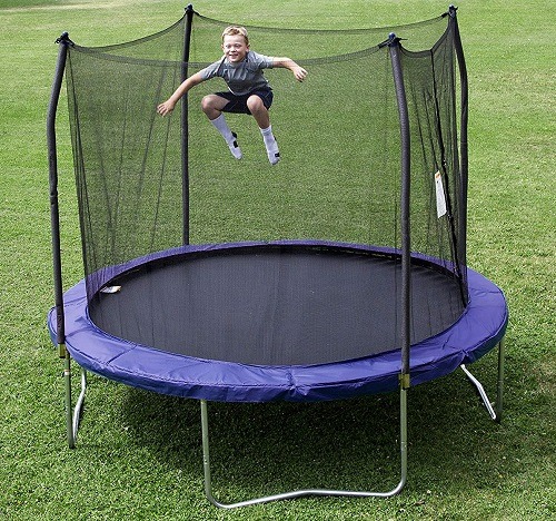 Skywalker Trampolines 10 Ft. Round Trampoline outdoor