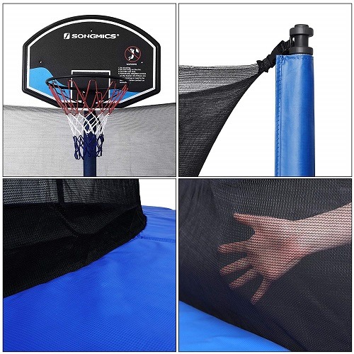 Songmics Outdoor Trampoline Basketball Hoop