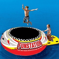 Best 5 Water & Floating Trampoline & Bouncers In 2019 Reviews